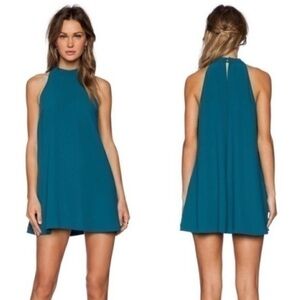 Lovers + Friends Teal Mini Dress
